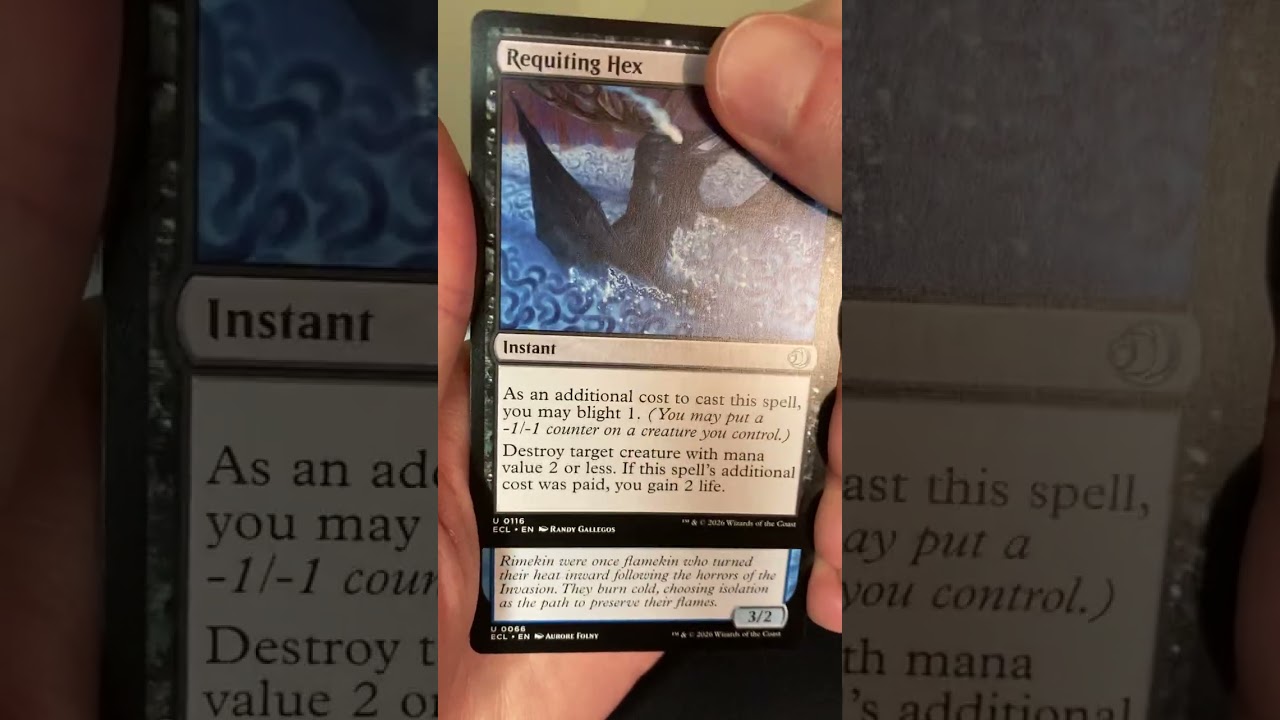 Lorwyn Eclipsed Play Booster Opening