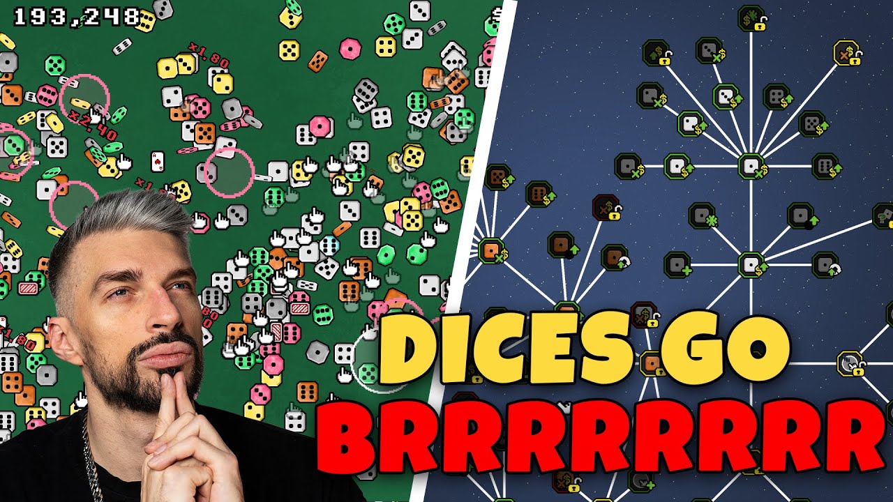 Rolling the Dice Until I Make TRILLIONS! 100% Run