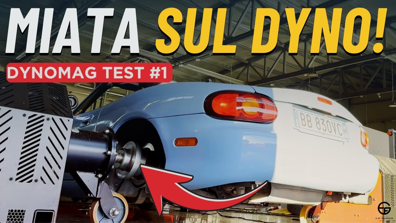 Quanti CV ha davvero dopo 27 anni? - Test a banco prova della Mazda MX-5 Nb 1.6 110 Hp