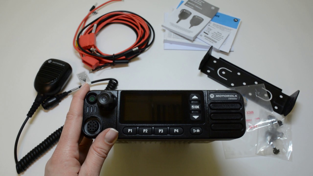 Обзор рации MOTOROLA DM4600Е