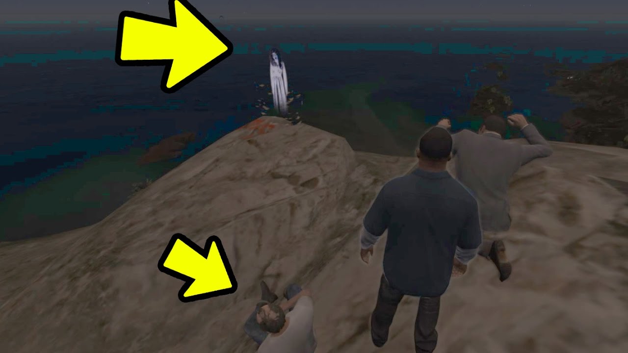 QUAL REAÇÃO DOS PERSONAGENS AO VER O FANTASMA DA LEONORA JHONSON? GTA 5