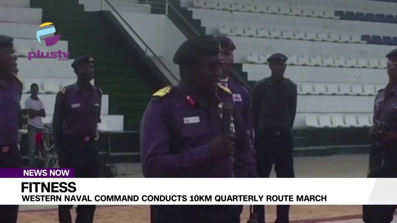 Western Naval Command Conducts 10KM Quarterly Route March | NEWS