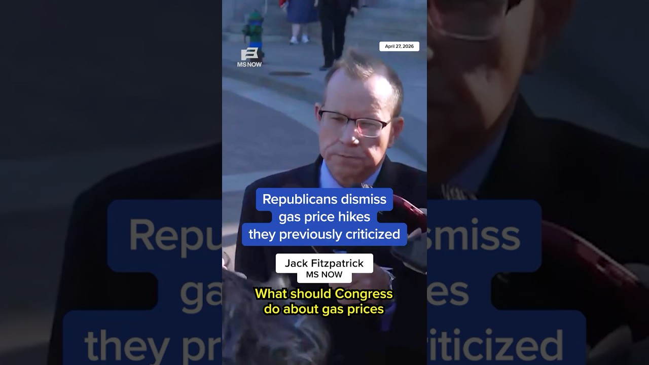 Republicans dismiss gas price hikes they previously criticized