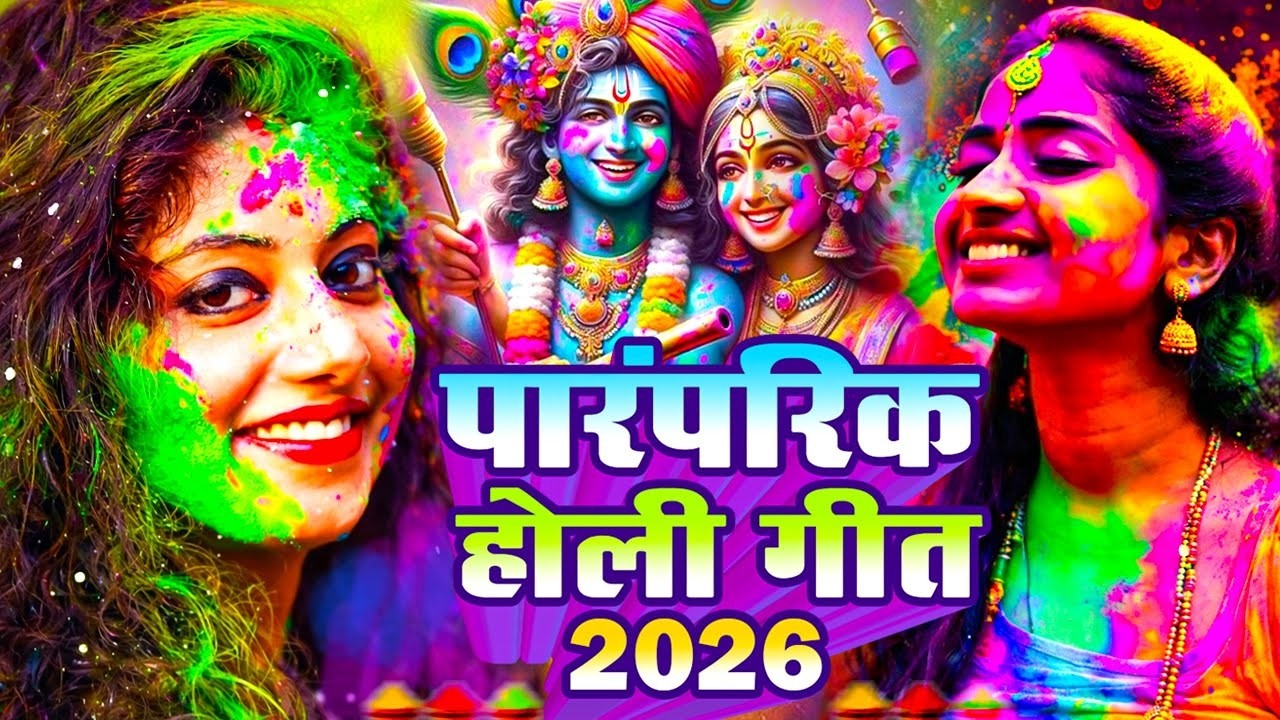 #Video | भक्ति होली गीत 2026 | Bhakti Holi Song 2026 | राम खेले होली | Holi Geet 2026 | Holi Dj Song