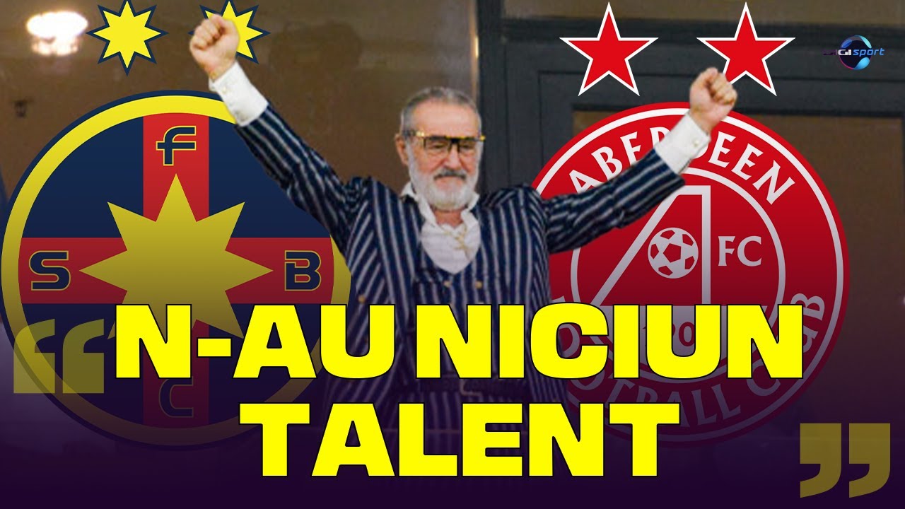 Gigi Becali a făcut show la ieșirea din stadion după FCSB - Aberdeen și a anunțat: ”Am mărit oferta”