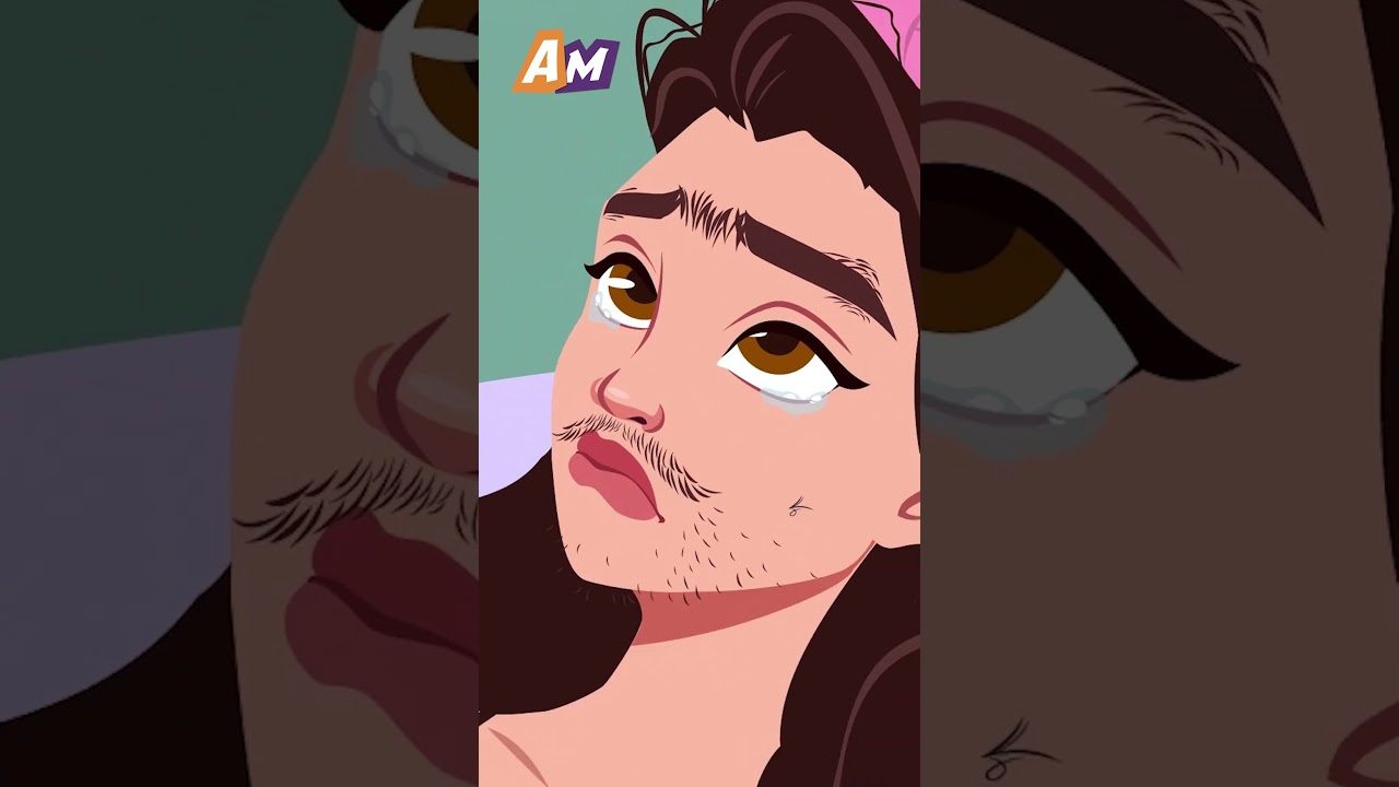 A Husband Couldn't Stand His Wife's Hairy Legs #shorts #animation