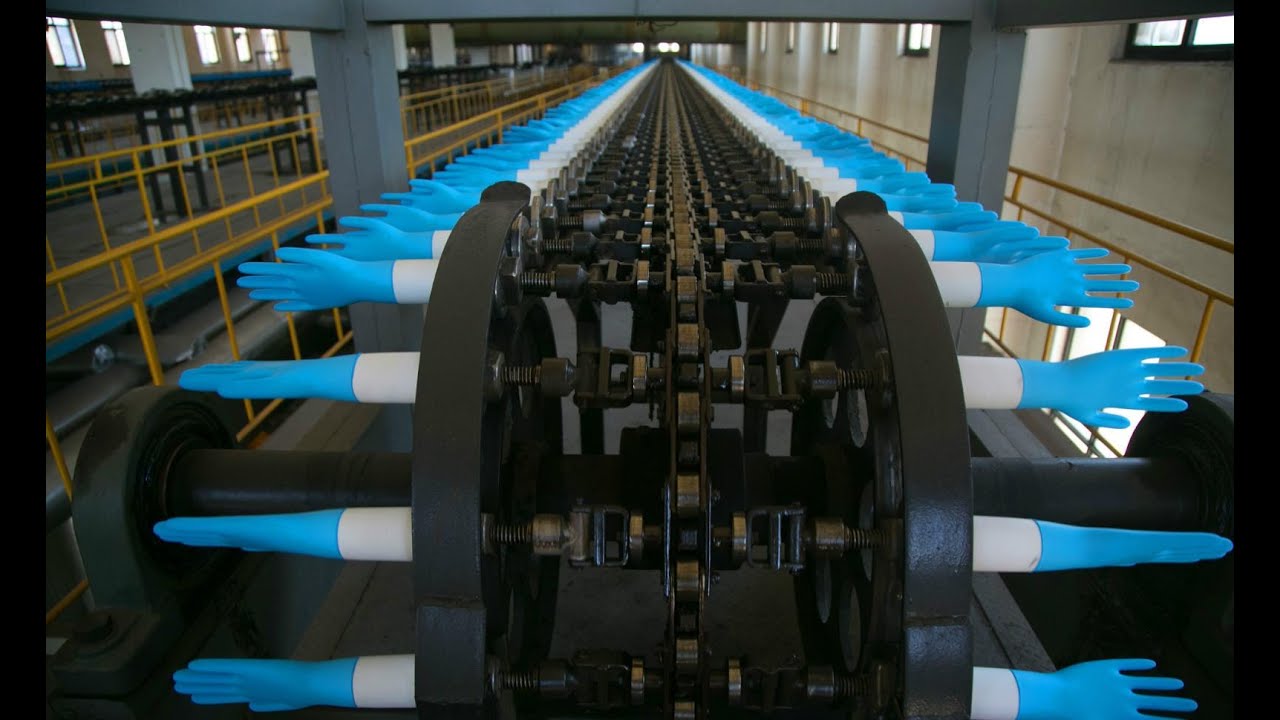 Latex Rubber Hand Gloves Making Machines Latex Glove Making Machine Manufacturers  Latex Gloves Line