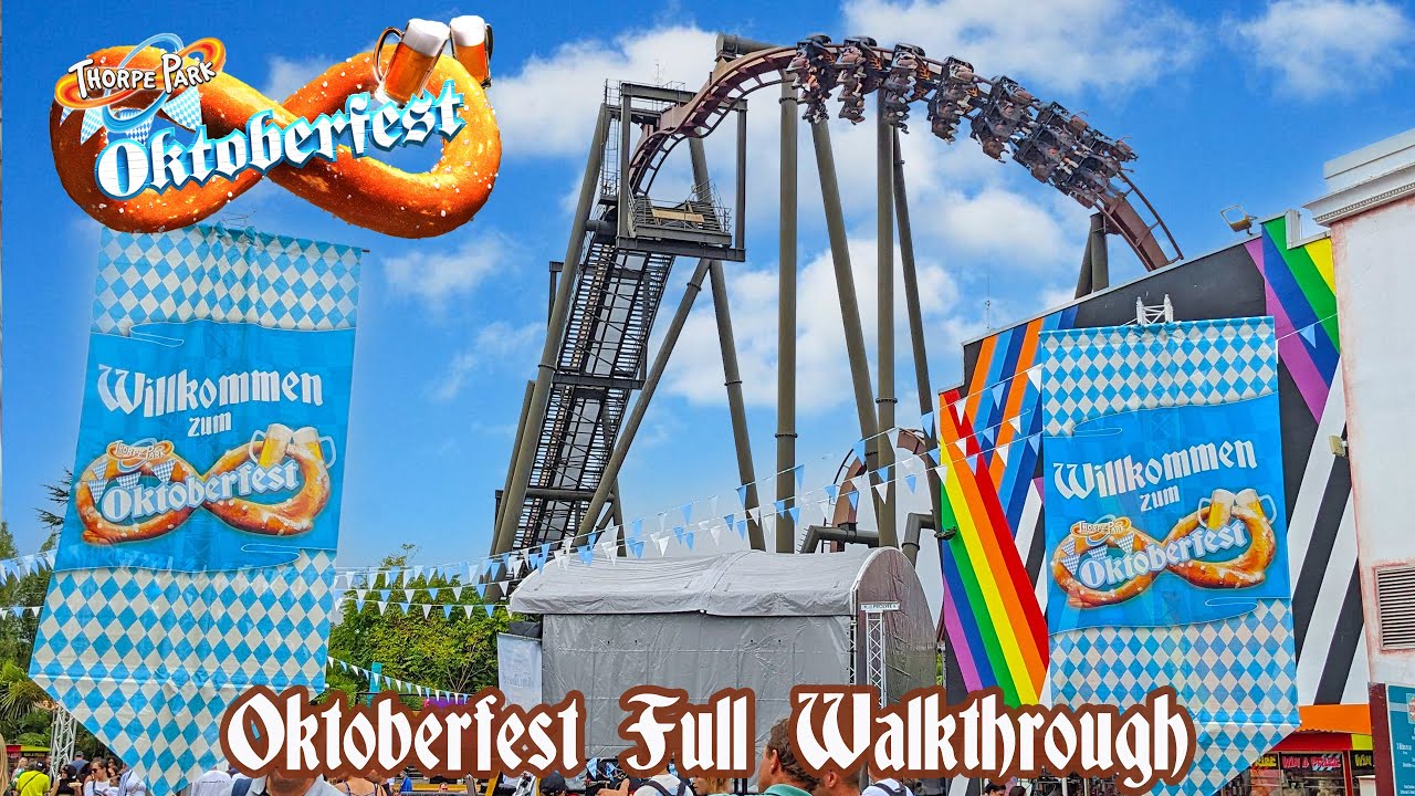 Oktoberfest Full Walkthrough 2022 at Thorpe Park (Sept 2022) [4K]