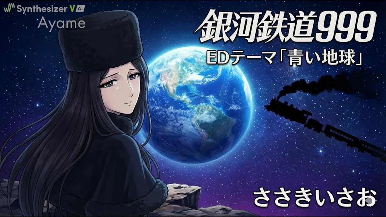 青い地球　銀河鉄道999　ささきいさお　【Synthesizer V】