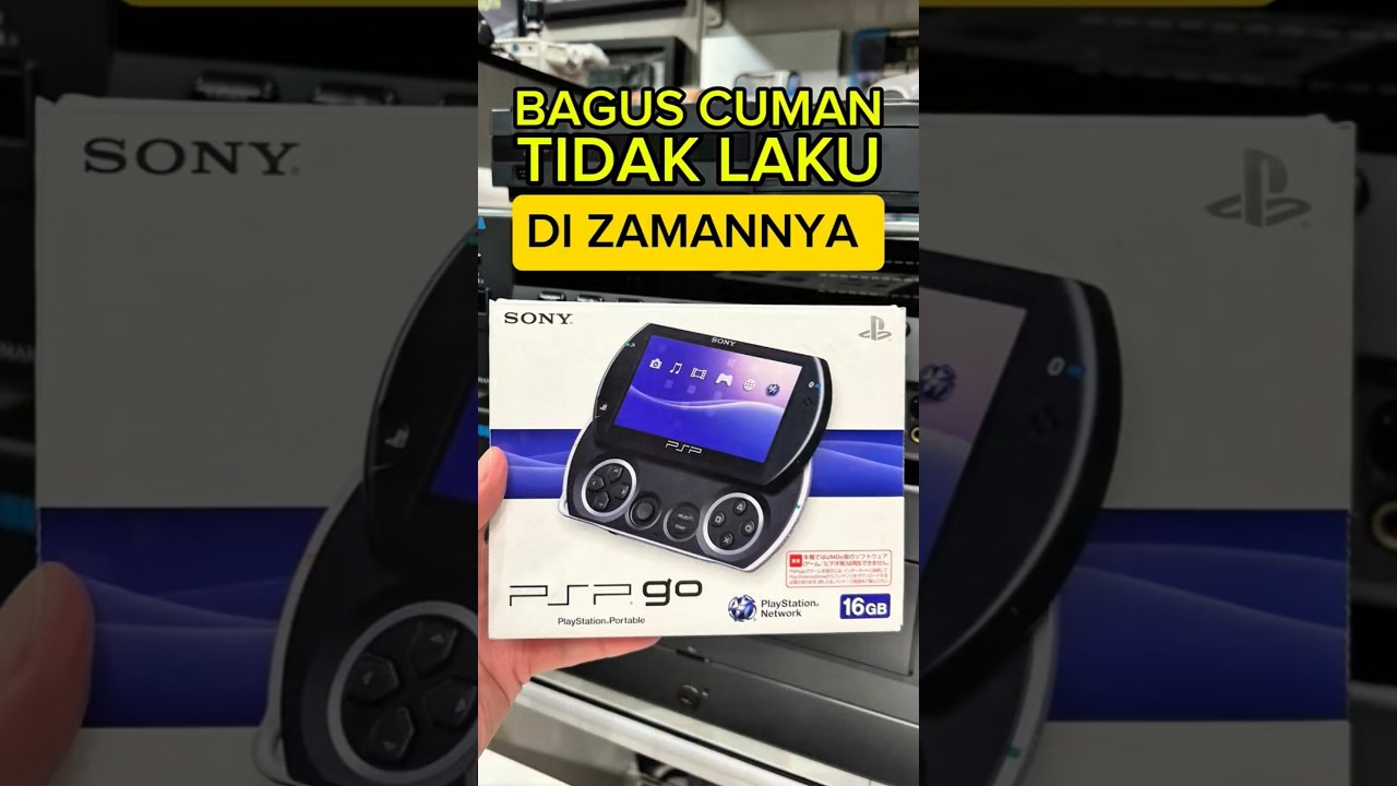 Alasan PSPGO Tidak Laku #gamer #psp #pspgo #portable #fyp