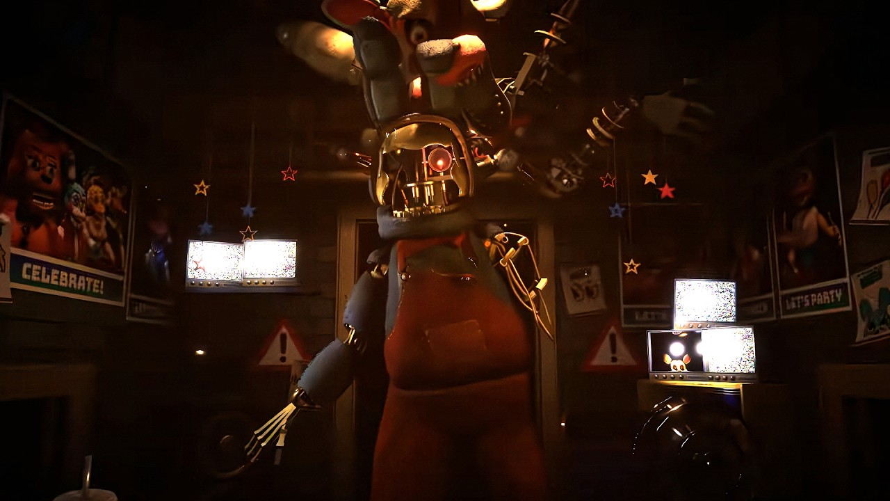 O VERDADEIRO FNAF 2 EM TEMPO REAL É INSANO