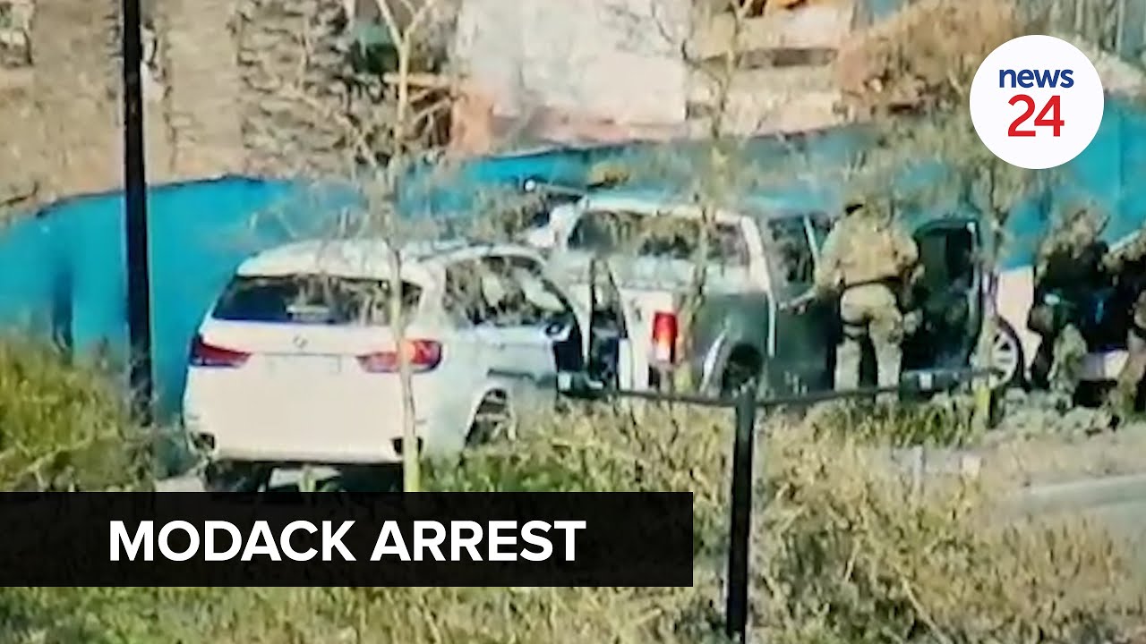 WATCH | Dramatic footage emerges of Nafiz Modack's arrest