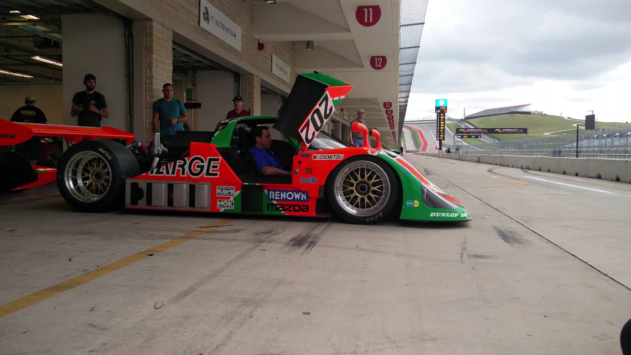 Mazda 767B Start Up