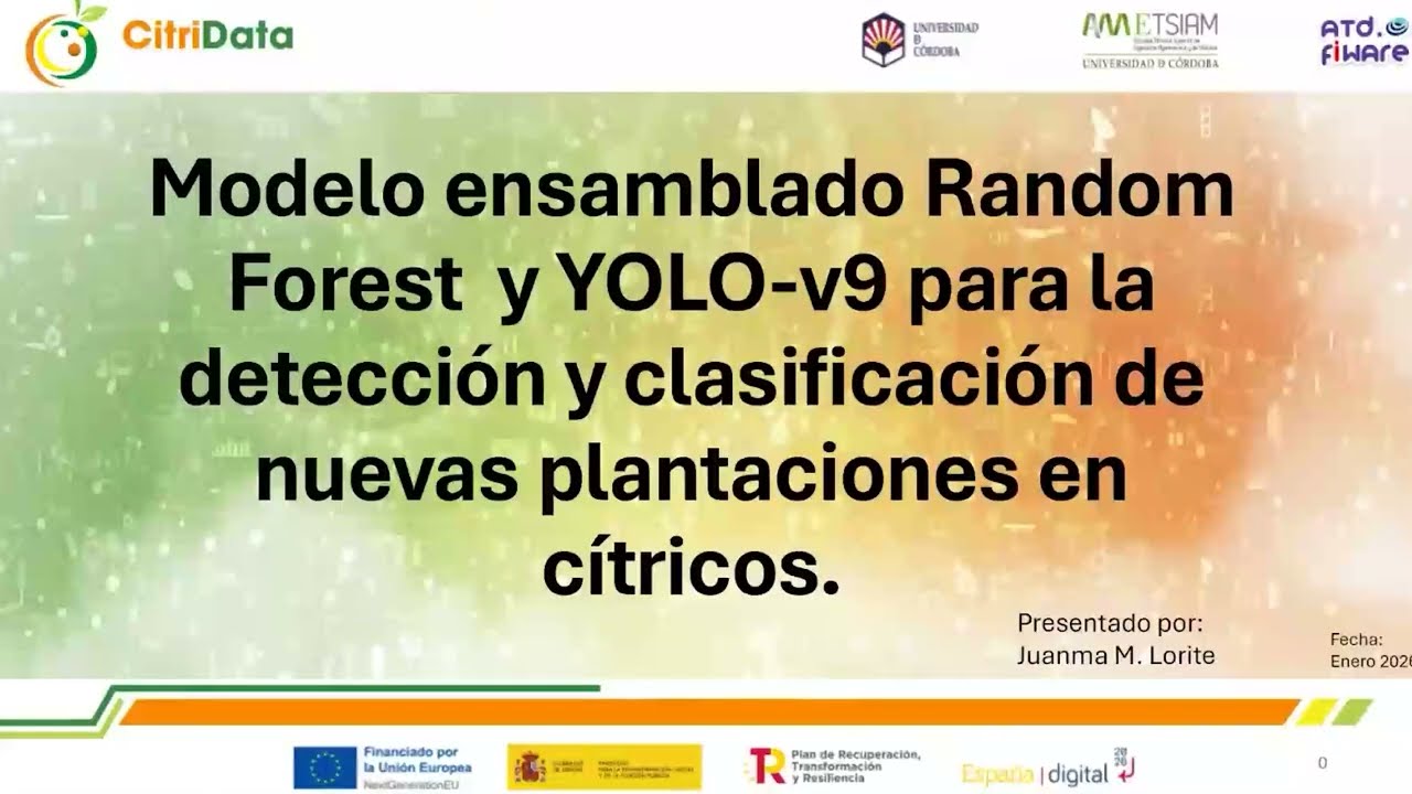 🤖🌱 Random Forest + YOLO-v9: Detección de Nuevas Plantaciones en Cítricos - Juanma Muñoz Lorite 🛰️🍊