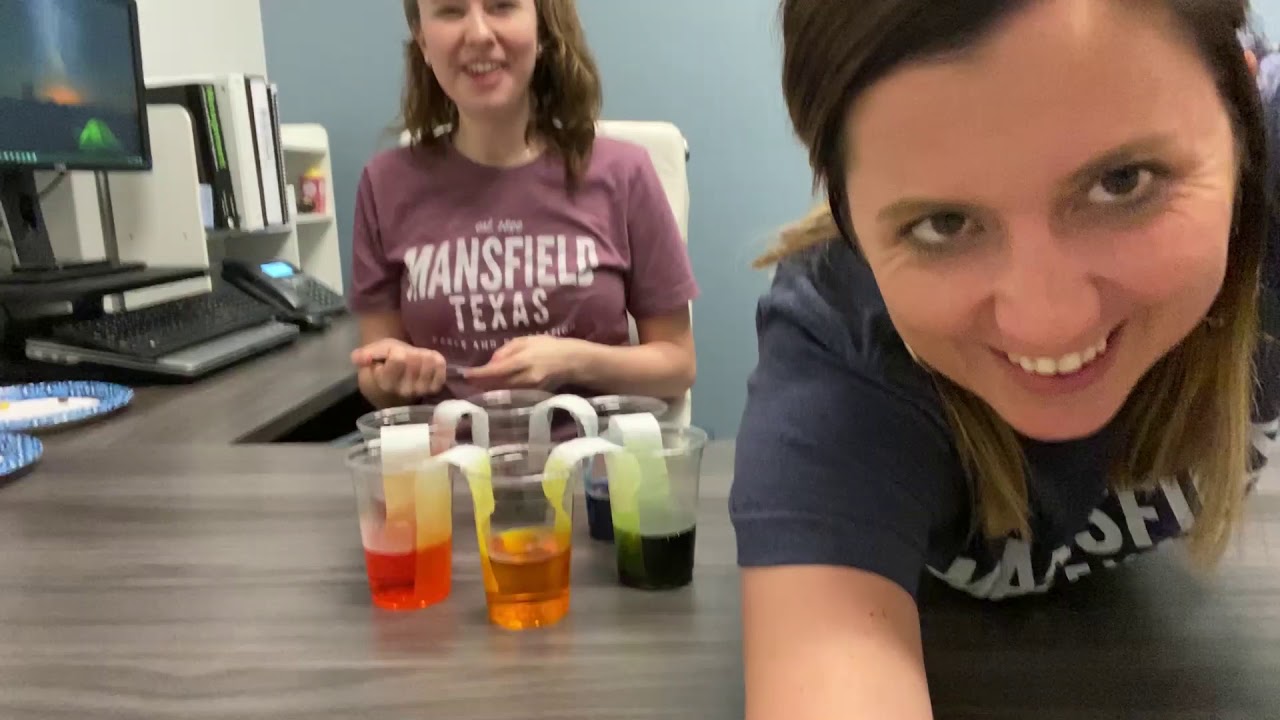 Water Cohesion Experiments