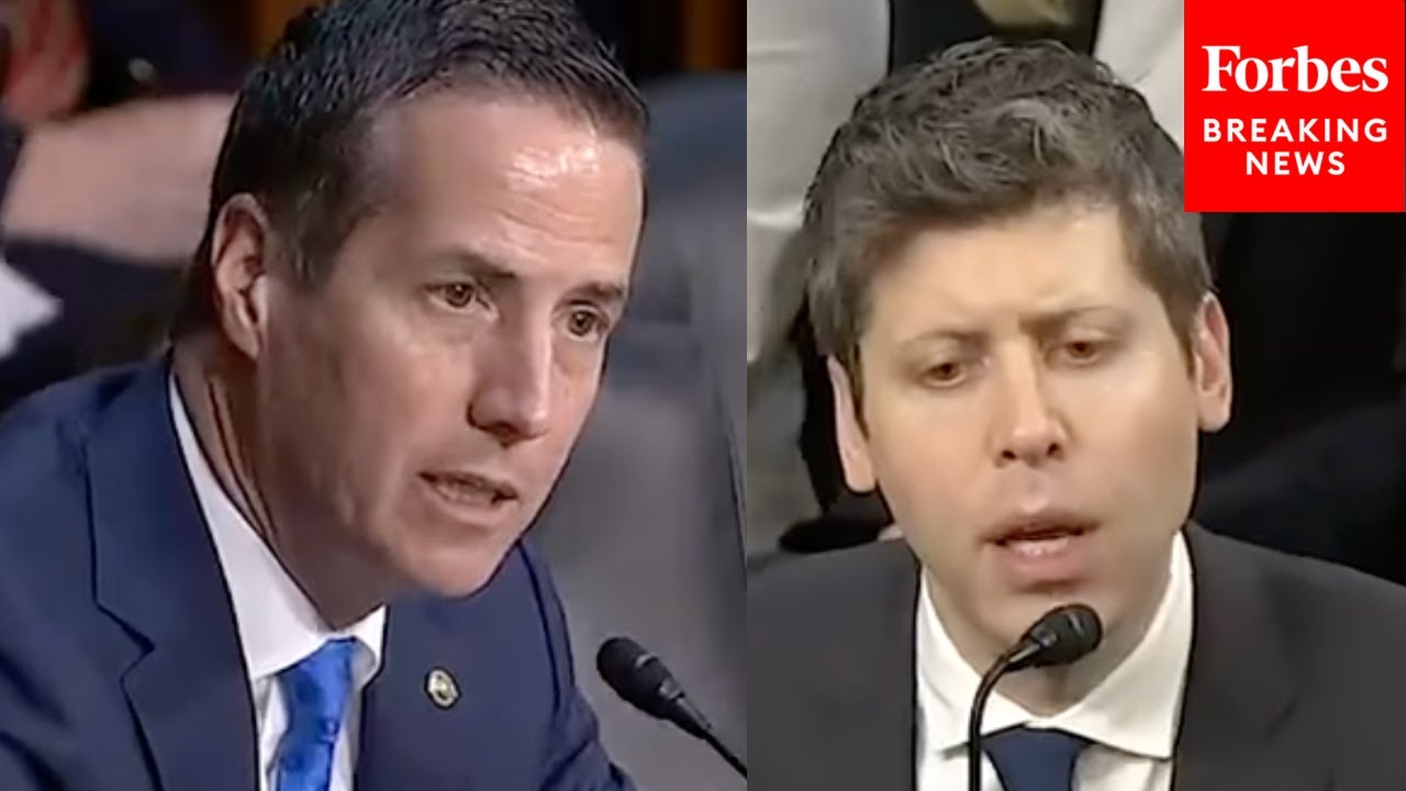 Bernie Moreno Asks OpenAI CEO Sam Altman About Protecting Children When Using Platforms
