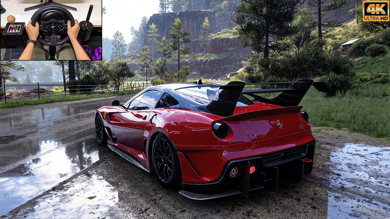 Ferrari 599XX Evo - Forza Horizon 5 | Thrustmaster T300 RS & Shifter