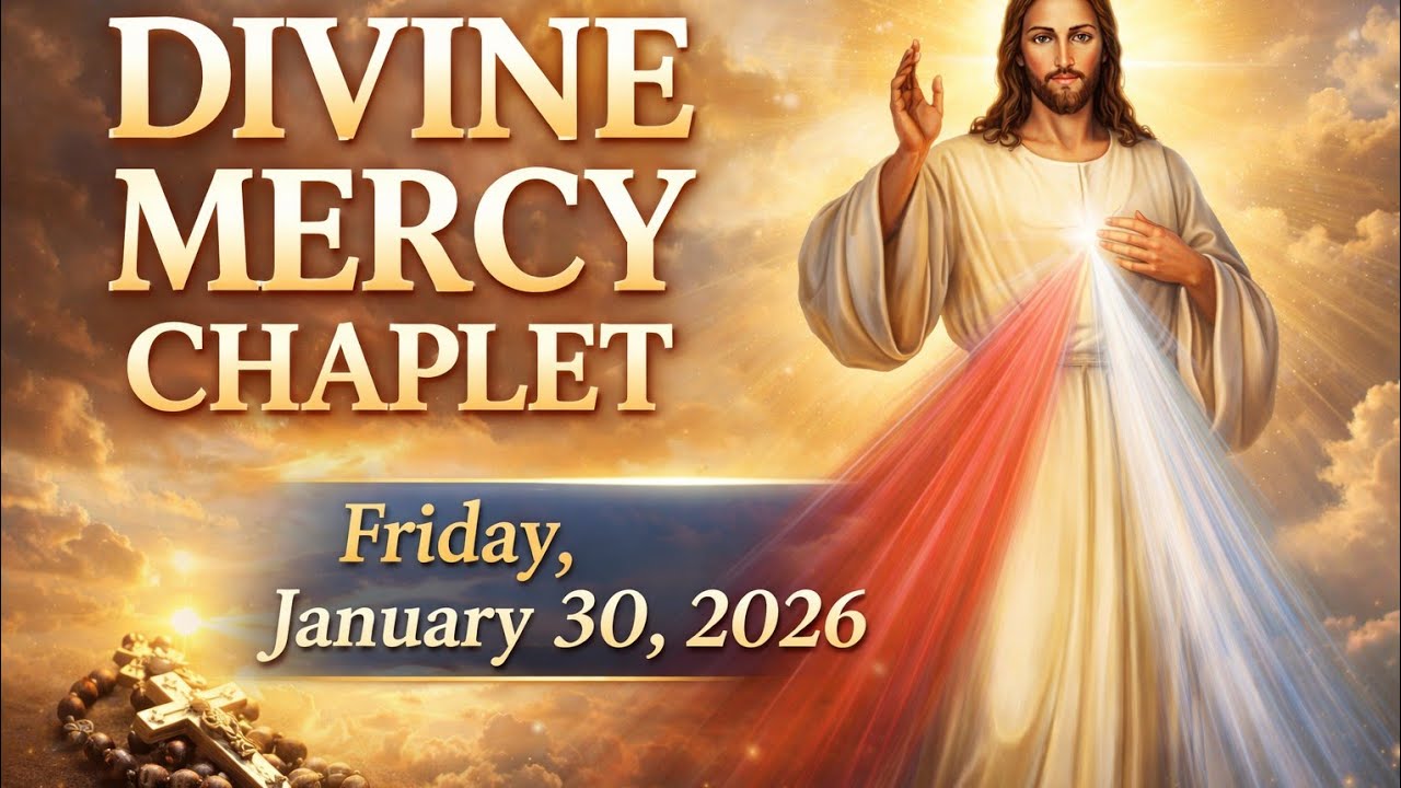 Divine Mercy Chaplet | Friday January 30, 2026 | Jesus I Trust in You