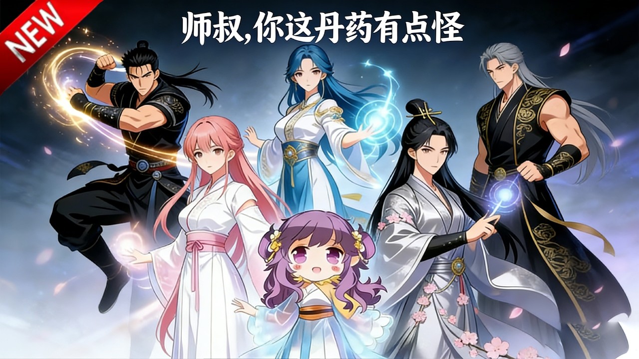 💥【新番上线】穿越成废材师叔，还背了宗门巨债，靠最强炼丹系统逆袭翻盘！《师叔，你这丹药有点怪》全集 Multi SUB #热血 #漫剧 #动漫魔女