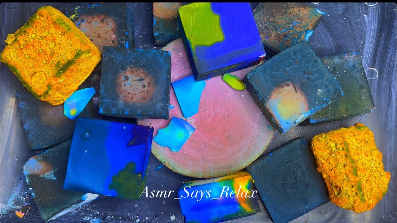 ASMR | Dyed Gym Chalk | Super Soft Dusty Reforms