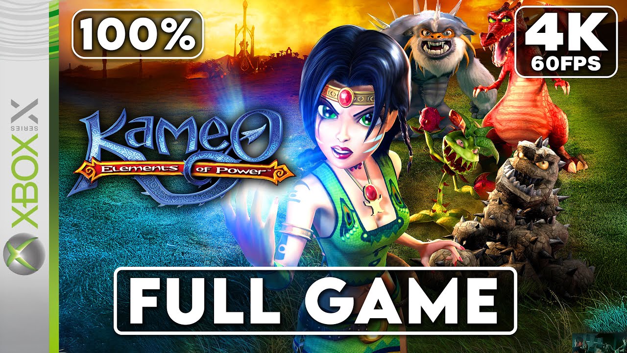 Kameo Elements of Power - 100% FULL GAME Walkthrough (4K 60FPS) (XBOX SERIES X)