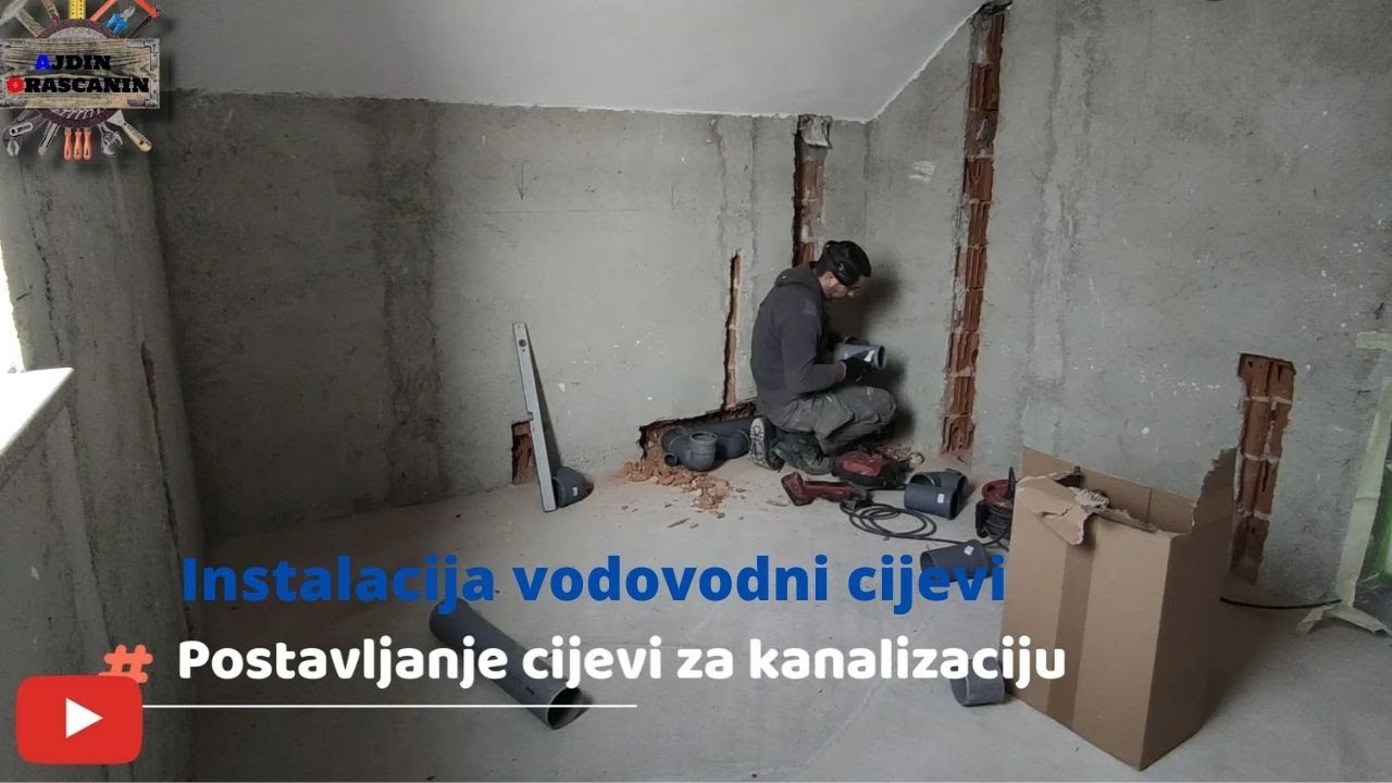 Instalacija vodovoda /Plumbing and sewerage installation