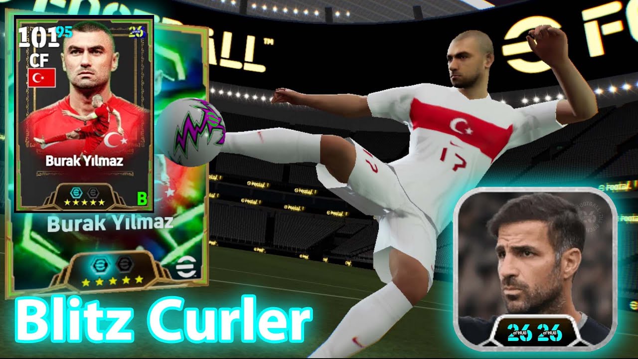 Burak Yilmaz (Blitz Curler)⚡ Combo ⚡Cesc Fàbregas Manager (Possession Game)