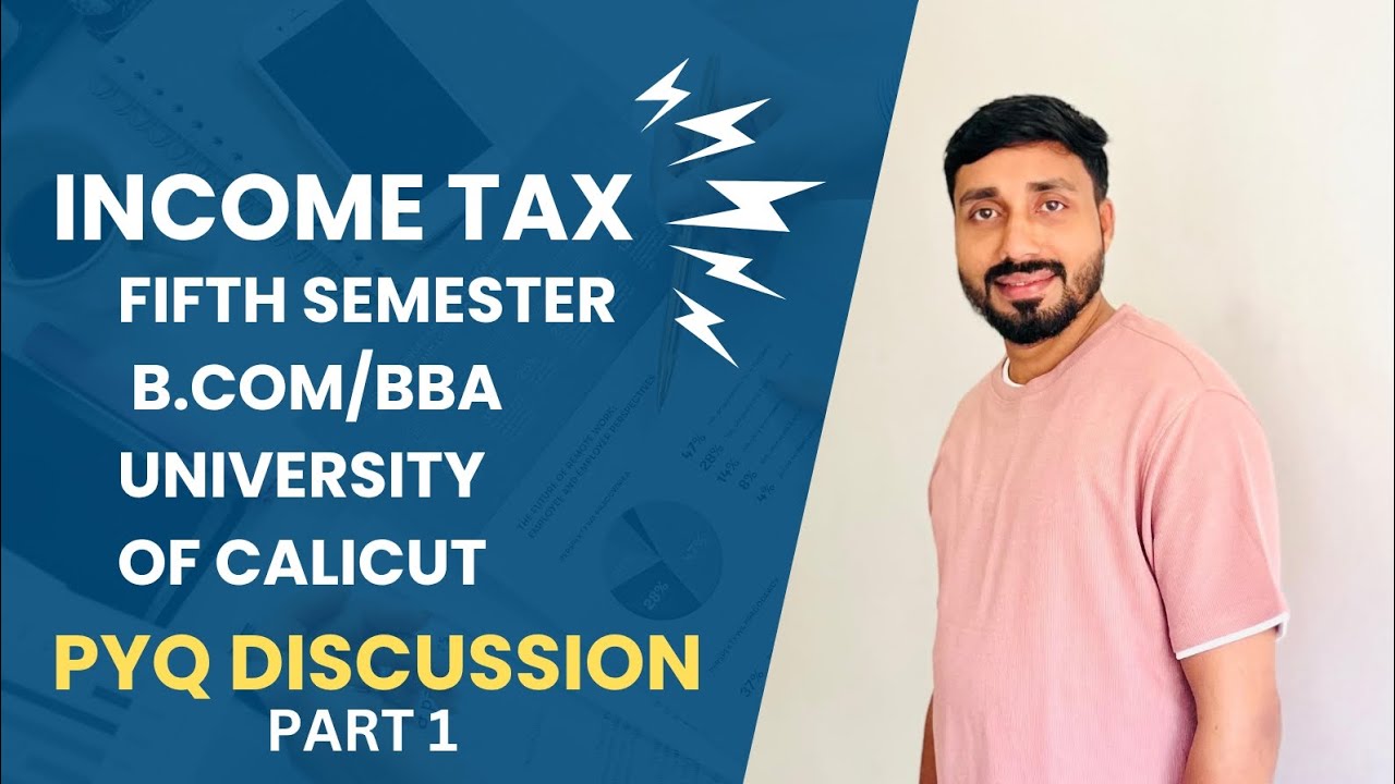 INCOME TAX || BBA || B.COM || PYQ || RESIDENTIAL STATUS ||#incometax
