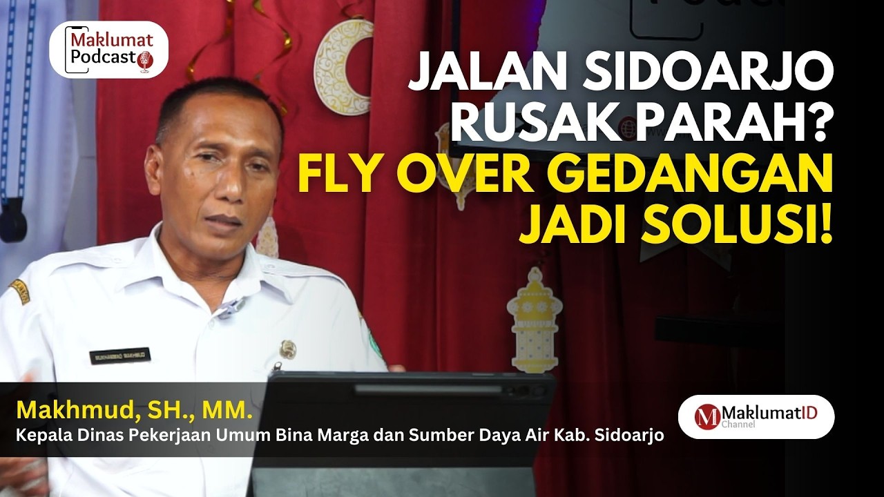JALAN SIDOARJO RUSAK PARAH ?! Flyover Gedangan Jadi Solusi ! ! !