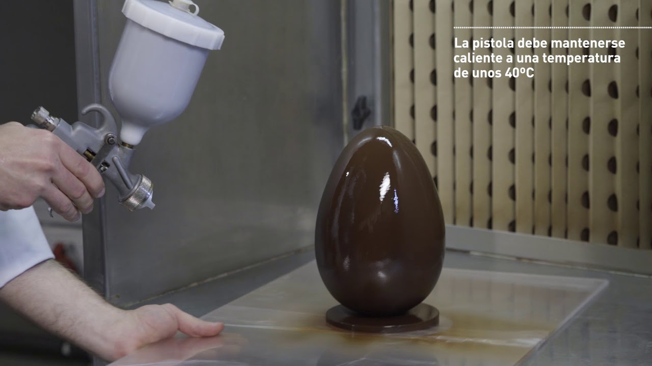 ¿Cómo pistolear chocolate?