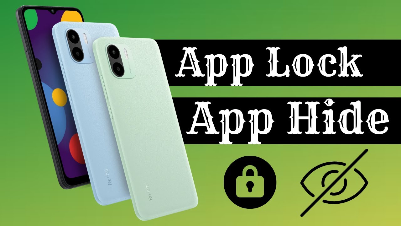 Redmi a2 app lock / app hide settings | How to app lock and app hide redmi a2 | Redmi a2 me app lock