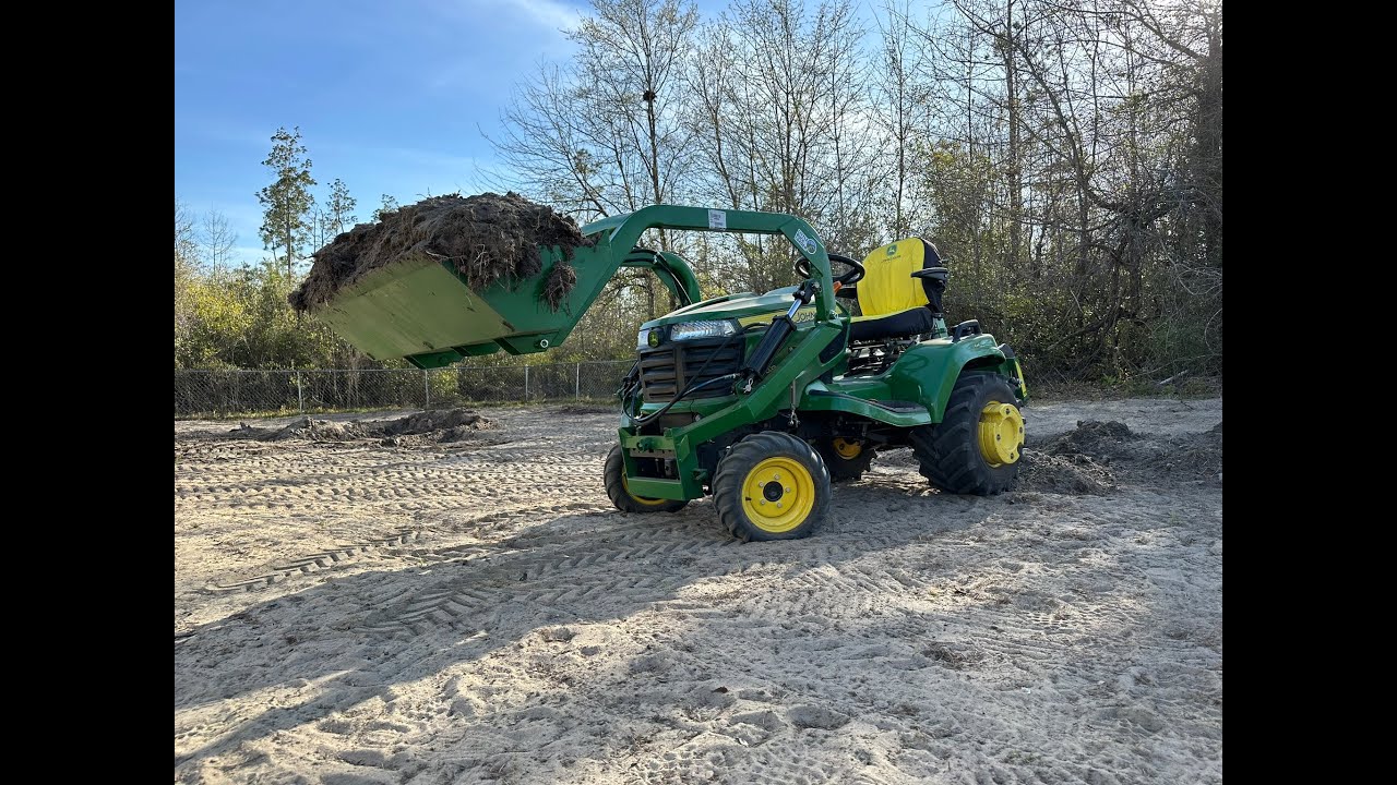 Little Bull from Little Buck Loader - Moving Dirt with the John Deere X758