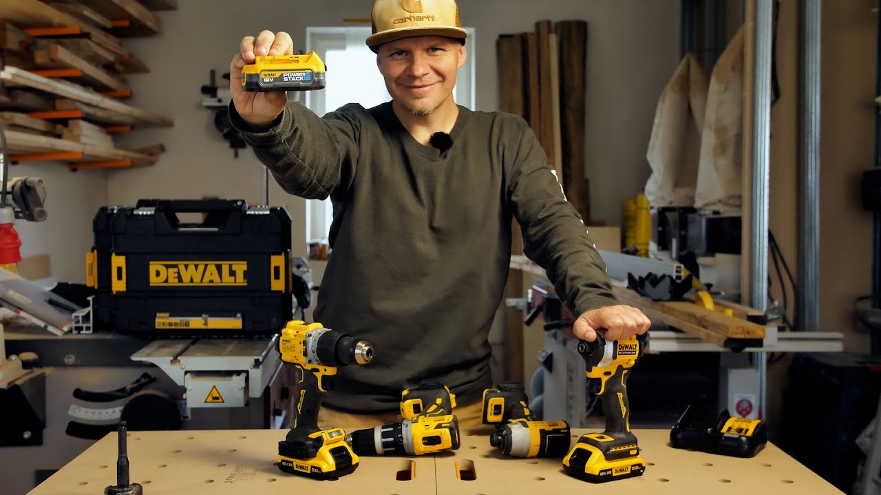 DeWalt PowerStack - první akumulátor na světě s plochejma článkama