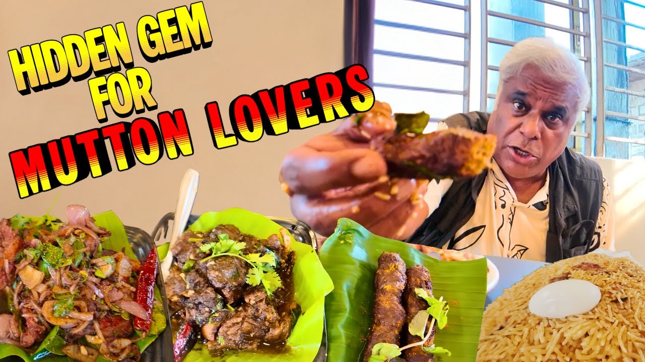 Shaadi Wali Mutton Biryani + Seekh Kebab + Mutton Sukhi Phal | Hidden GemNon-Veg ka Full Dhamaka