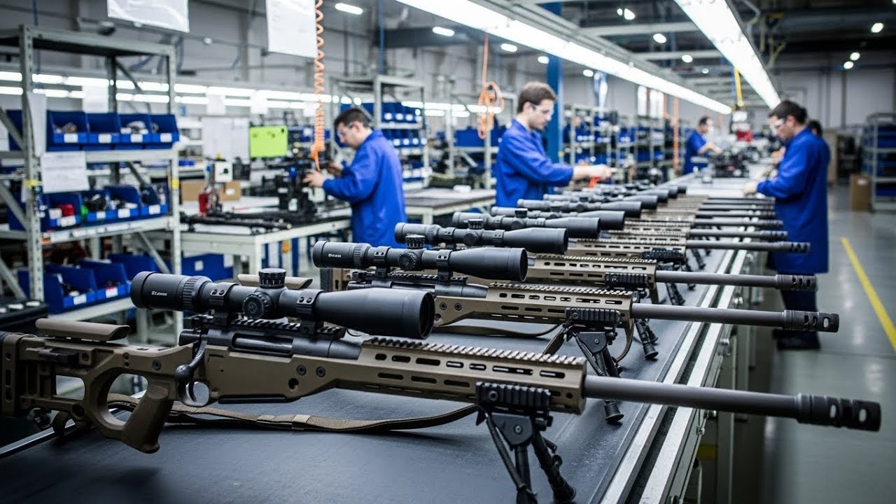 Inside the M110A1 Sniper Rifle Factory | How America Builds Its New Precision Marksman Rifle