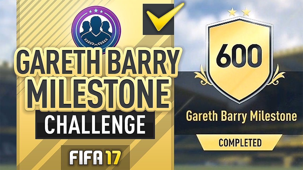 GARETH BARRY MILESTONE! SBC (COMPLETED/CHEAP) - #FIFA17 Ultimate Team