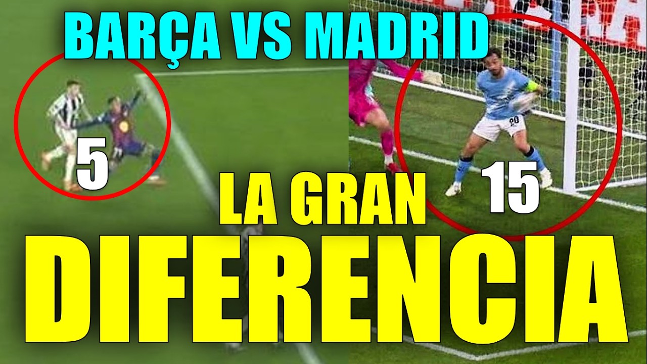 BARÇA Y MADRID: DOS FORMAS MUY DISTINTAS DE COMPETIR | EL SECRETO DEL REAL MADRID EXPUESTO