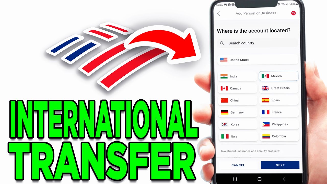 Come effettuare un bonifico internazionale da Bank of America! - 2025