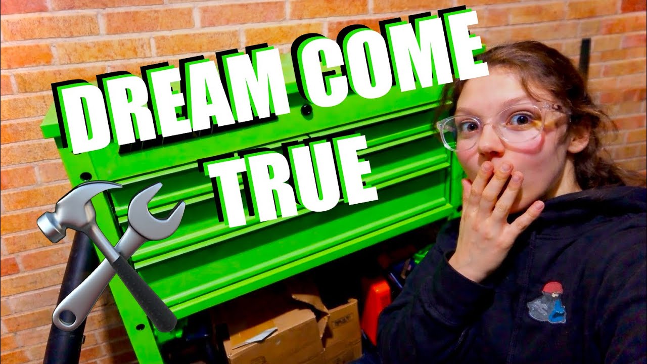 BUILDING MY DREAM WORKSPACE | New Toolbox & Tool HAUL!
