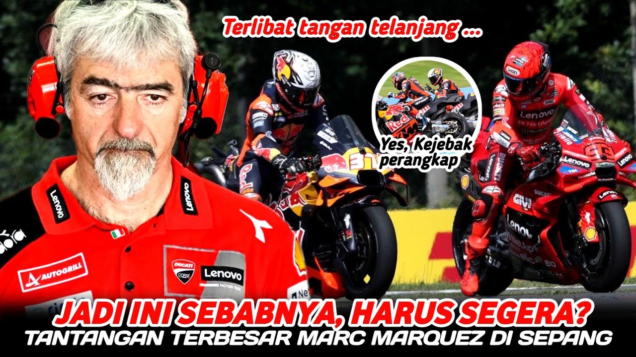 BOS DUCATI SANGAT MUAK !! MARC MARQUEZ DI SEPANG TAK MUJUR, DIBUAT KALANG KABUT OLEH ANCAMAN NYATA
