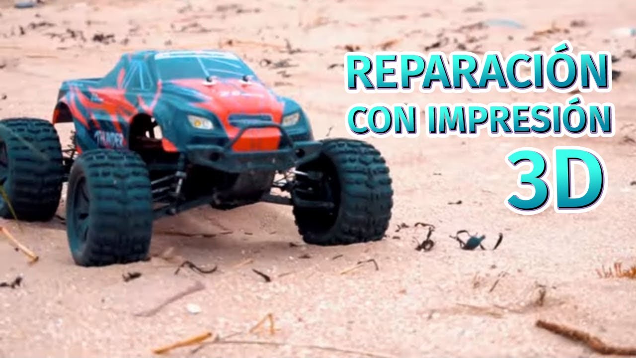 Reparación de coche / carro RC con impresión 3D