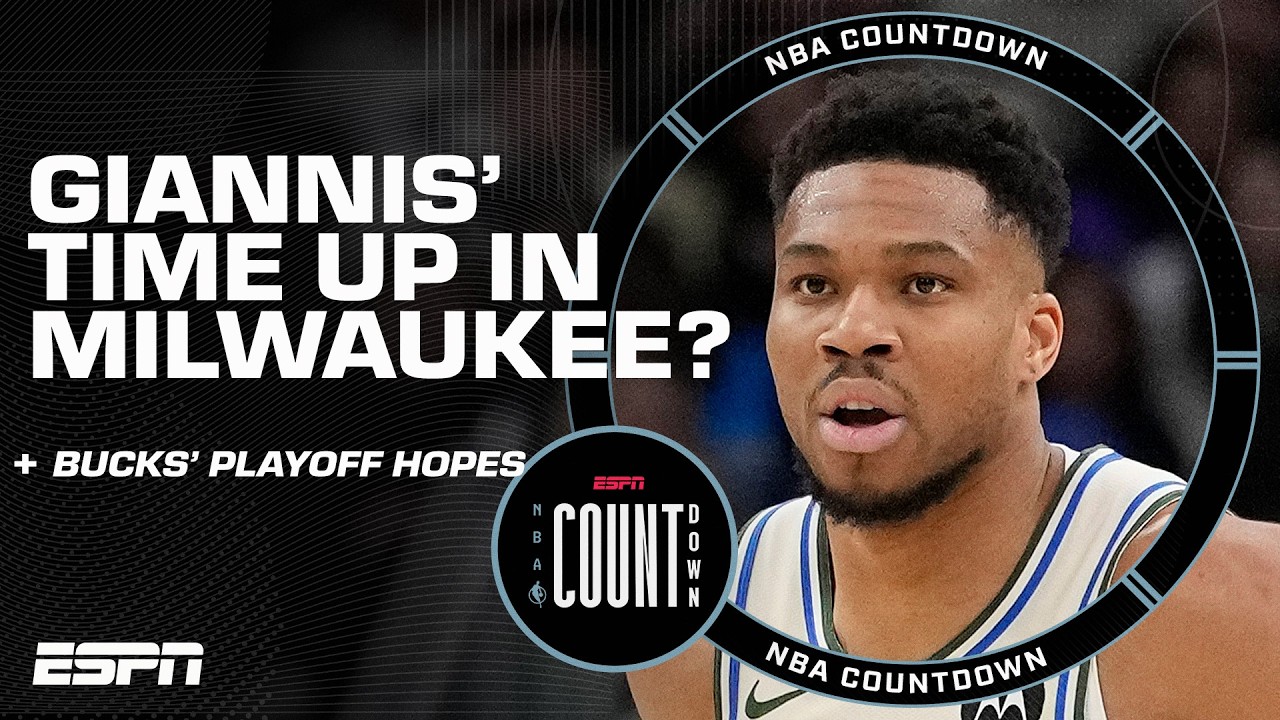 Kendrick Perkins says this is Giannis' Milwaukee Bucks FAREWELL TOUR 👀 | NBA Countdown