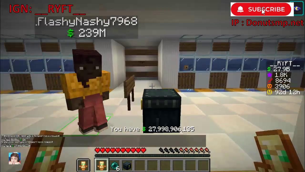 MASSIVE DONUT SMP LOOTDROP $1B+  !  RATING BASES  !  GIVING ECHEST LOOT  !  GOING FOR MEDIA
