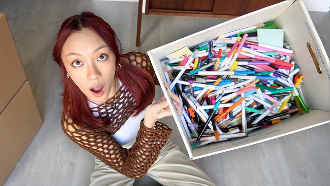 Packing My Entire Stationery Collection