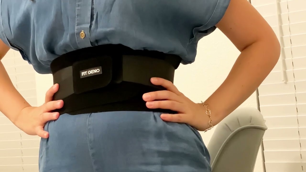 End Your Lower Back Ache Now! Try This Lumbar Support Belt