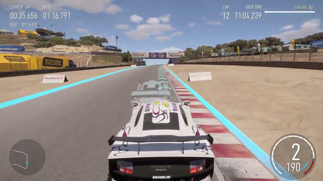 Forza Motorsport Laguna Seca 01:16.750 [#1 R CLASS WORLD RECORD]