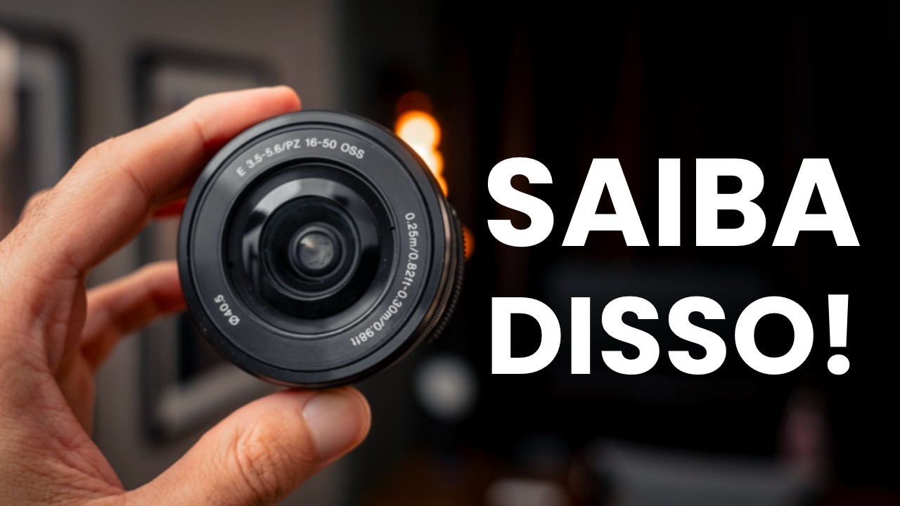 Você DEVE comprar a SONY ZVE10 com LENTE do KIT