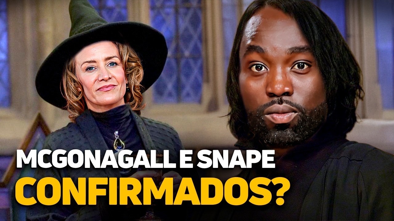 🚨 URGENTE: MCGONAGALL E SNAPE DA SÉRIE DE HARRY POTTER