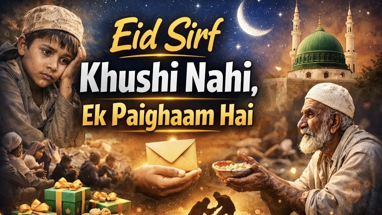 Eid Sirf Khushi Nahi | Asal Maqsad Kya Hai? | Emotional Islamic Bayan 