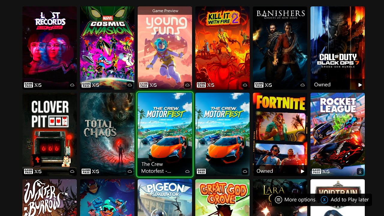 XBOX Game Pass Ultimate - All Games List [December 2025]
